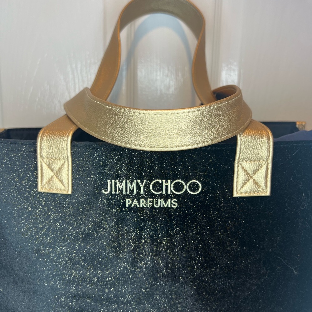 JIMMY CHOO PARFUMS LUXURY SHIMMERY TOTE